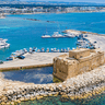 Stylized icon representing Paphos for expats